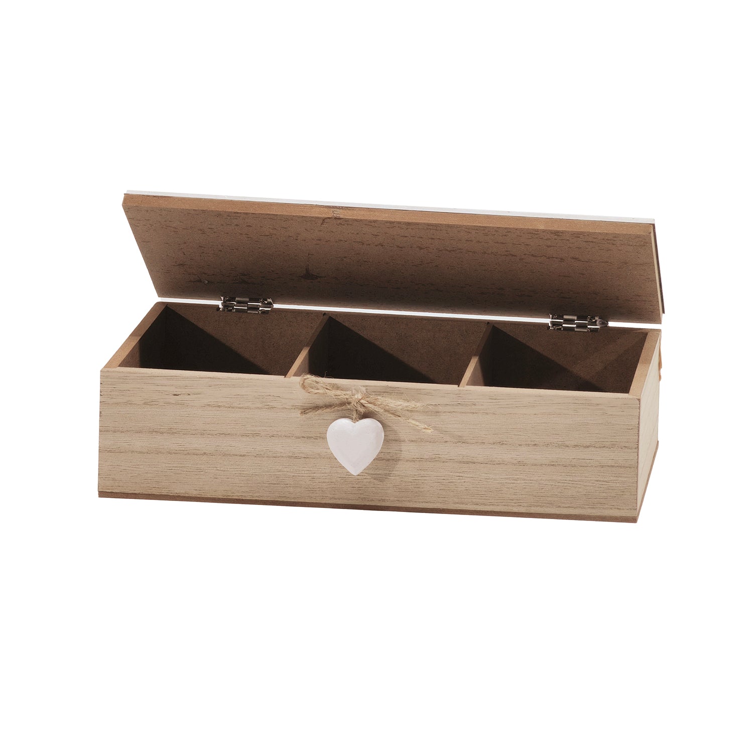 GUSTO CASA - Porta tisane in Mdf 3 scomparti - h7x24x10 cm